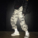 "NEWSPAPER" HIP HOP MESOL PANTS