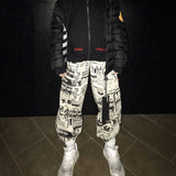 "NEWSPAPER" HIP HOP MESOL PANTS