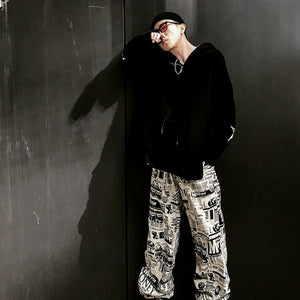 "NEWSPAPER" HIP HOP MESOL PANTS