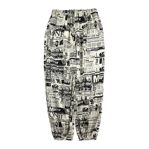 "NEWSPAPER" HIP HOP MESOL PANTS