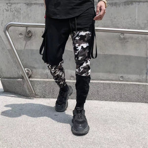 "BE YOURSELF" CAMO MESOL PANTS