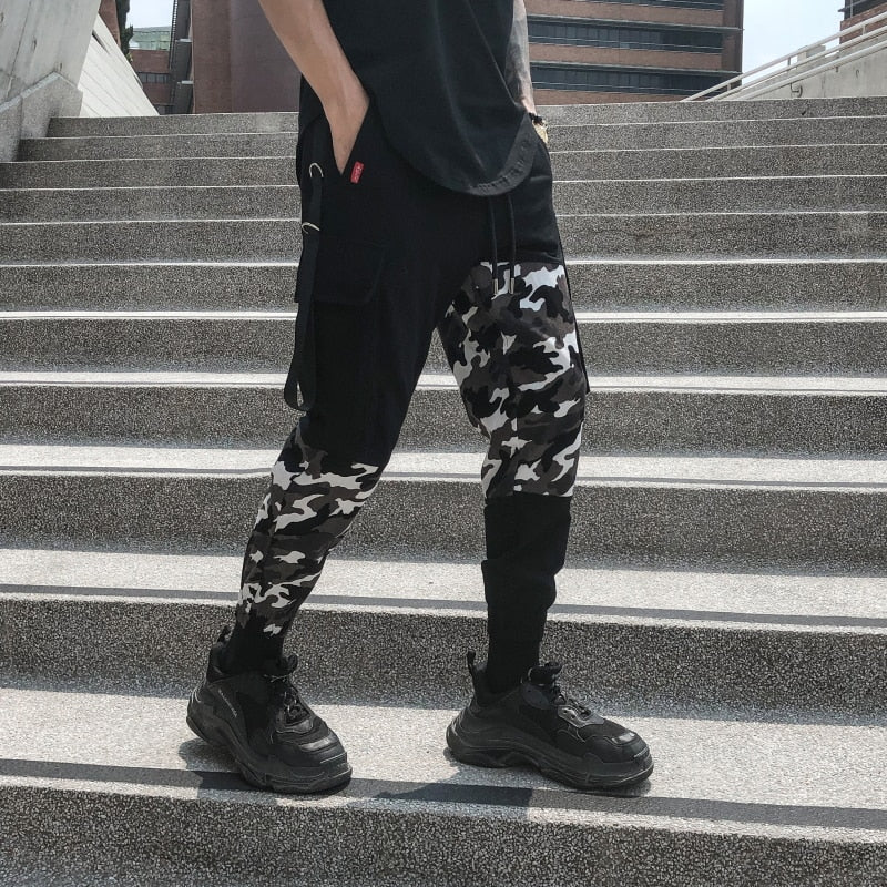 "BE YOURSELF" CAMO MESOL PANTS