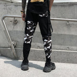 "BE YOURSELF" CAMO MESOL PANTS