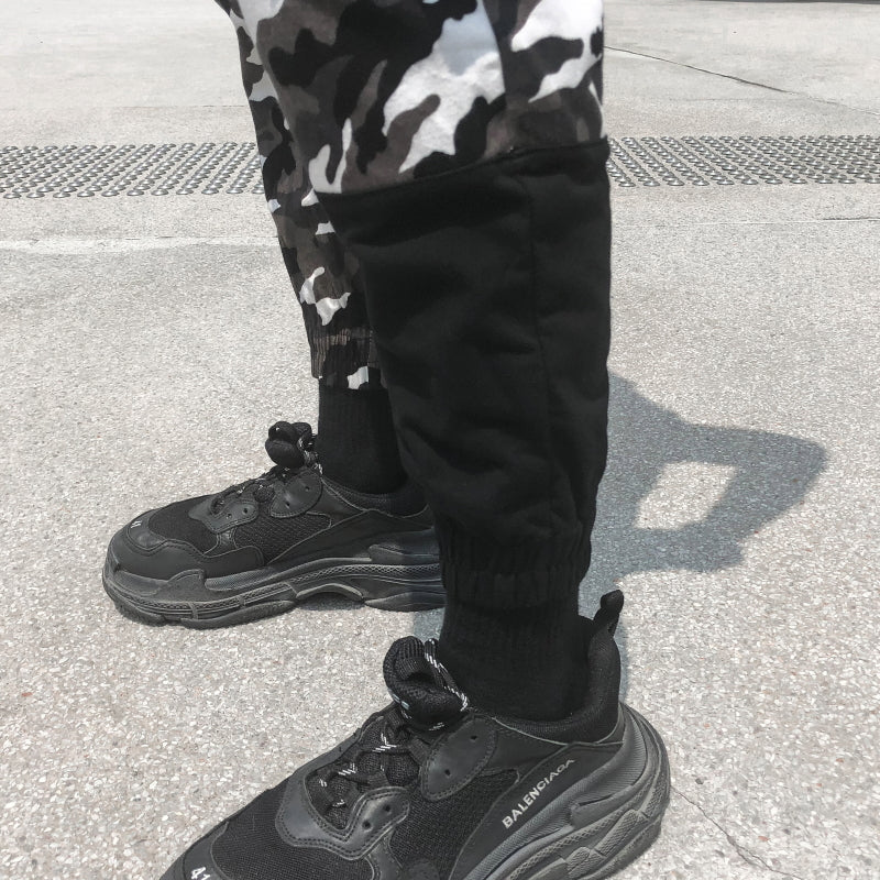 "BE YOURSELF" CAMO MESOL PANTS