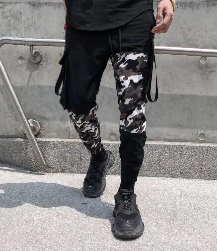 "BE YOURSELF" CAMO MESOL PANTS