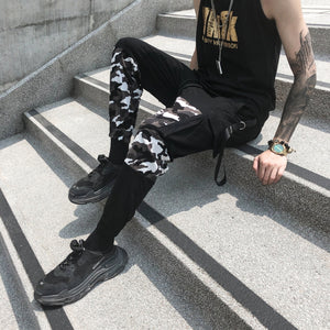 "BE YOURSELF" CAMO MESOL PANTS
