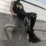 "BE YOURSELF" CAMO MESOL PANTS