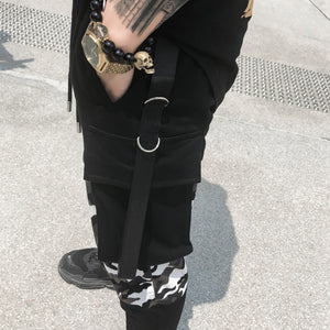"BE YOURSELF" CAMO MESOL PANTS