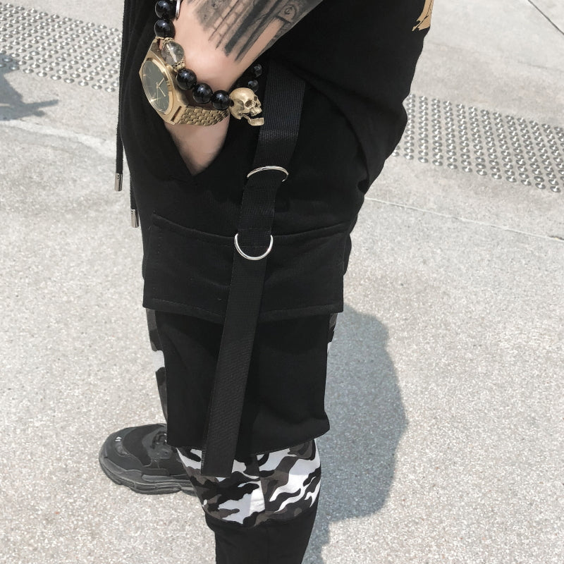 "BE YOURSELF" CAMO MESOL PANTS