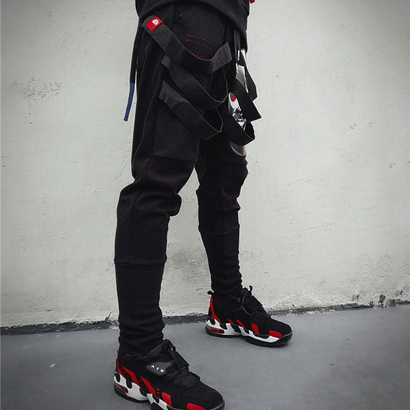 "CLOWN MASK" ELASTIC PANTS