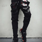 "CLOWN MASK" ELASTIC PANTS