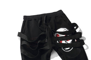 "CLOWN MASK" ELASTIC PANTS