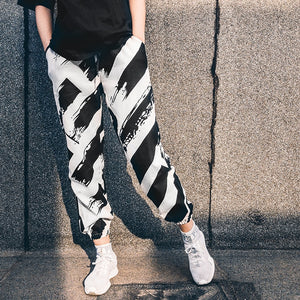 "ZEBRA" MESOL STRIPED PANTS