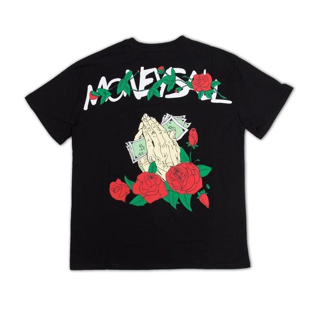 "BJ2" Red Rose Tee