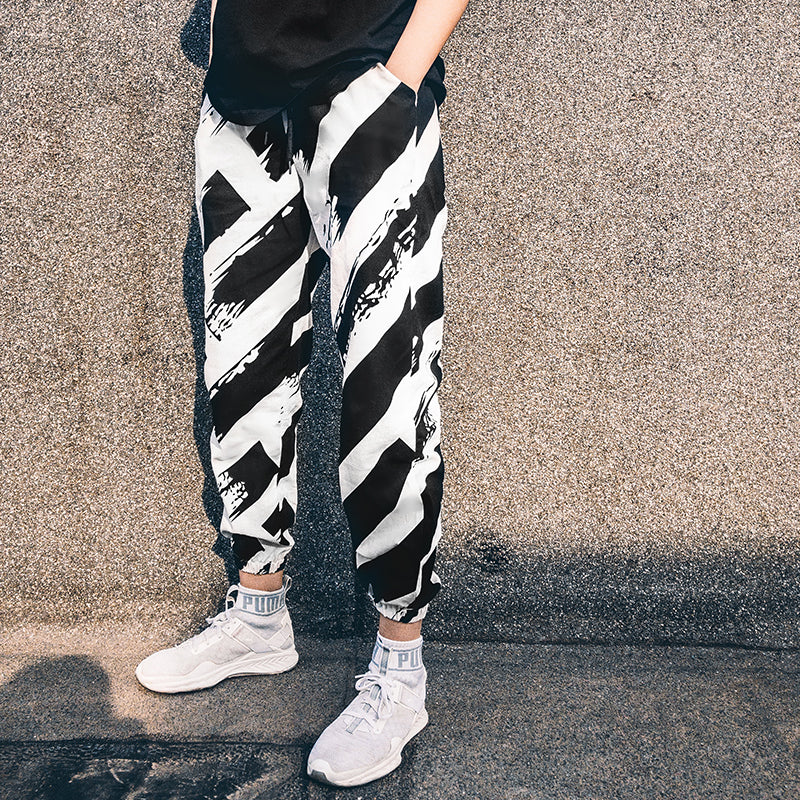 "ZEBRA" MESOL STRIPED PANTS