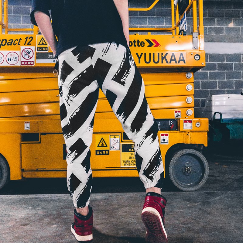 "ZEBRA" MESOL STRIPED PANTS