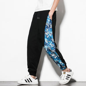 "HALF STYLE" DRAGON JOGGER PANTS