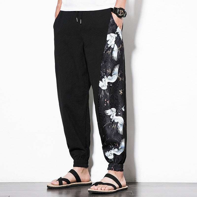 "HALF STYLE" DRAGON JOGGER PANTS