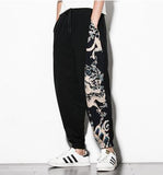 "HALF STYLE" DRAGON JOGGER PANTS