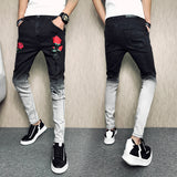 "RED ROSE" SLIM MESOL JEANS