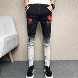 "RED ROSE" SLIM MESOL JEANS