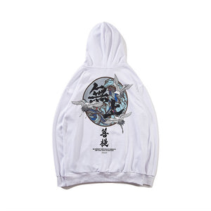 "FLYING KANJI" HOODIE