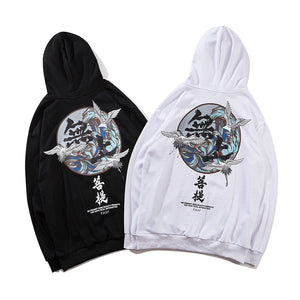 "FLYING KANJI" HOODIE