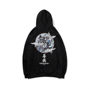 "FLYING KANJI" HOODIE