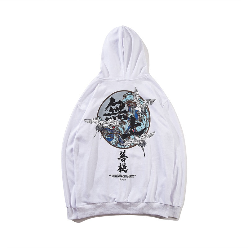 "FLYING KANJI" HOODIE