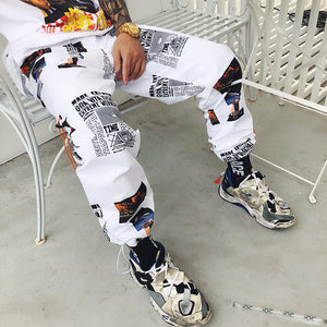 "PATCHWORK" MESOL CASUAL SWEATPANTS