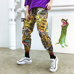 "GRAFFITI" CAMOUFLAGE MESOL PANTS