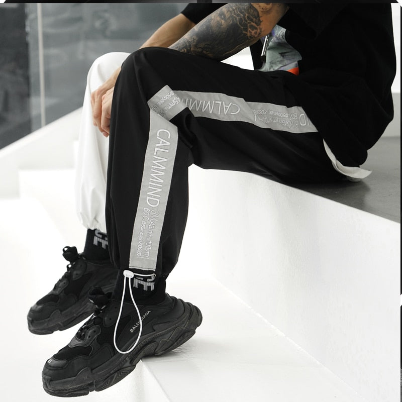 "BLACK/WHITE" MESOL SWEATPANTS