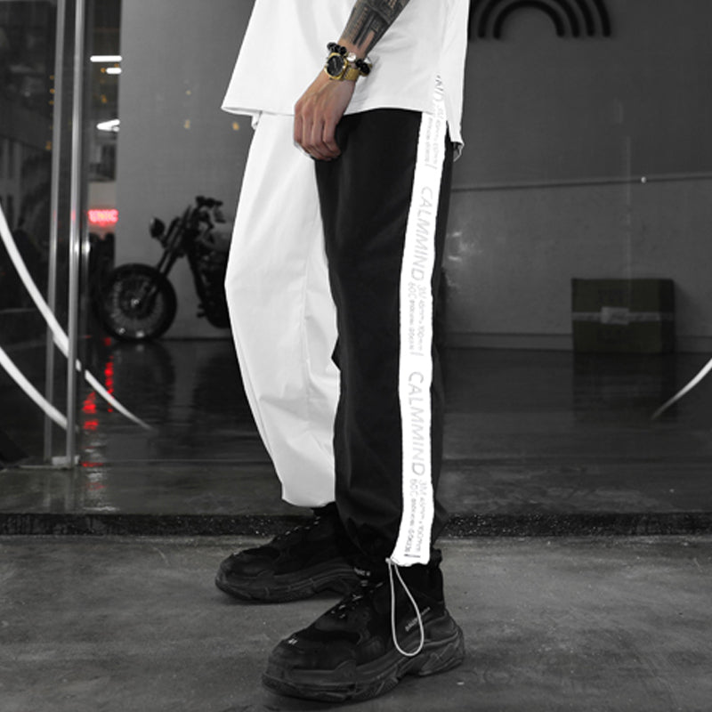 "BLACK/WHITE" MESOL SWEATPANTS