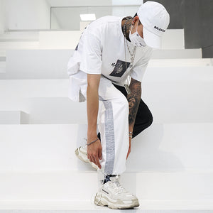 "BLACK/WHITE" MESOL SWEATPANTS