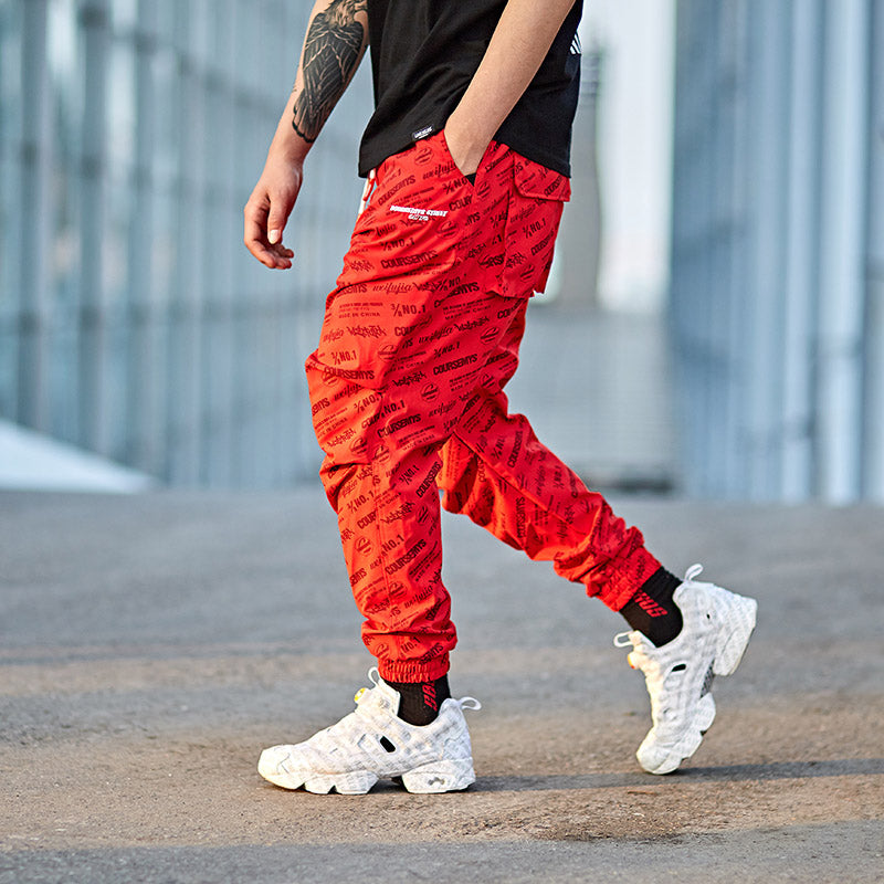 "COURSEMYS" HIP HOP PANTS