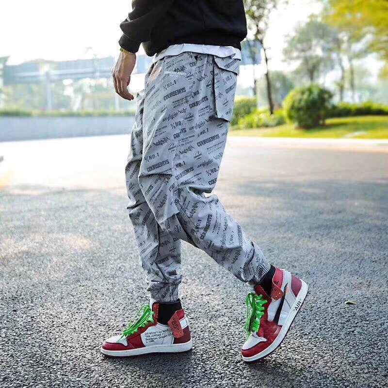 "COURSEMYS" HIP HOP PANTS