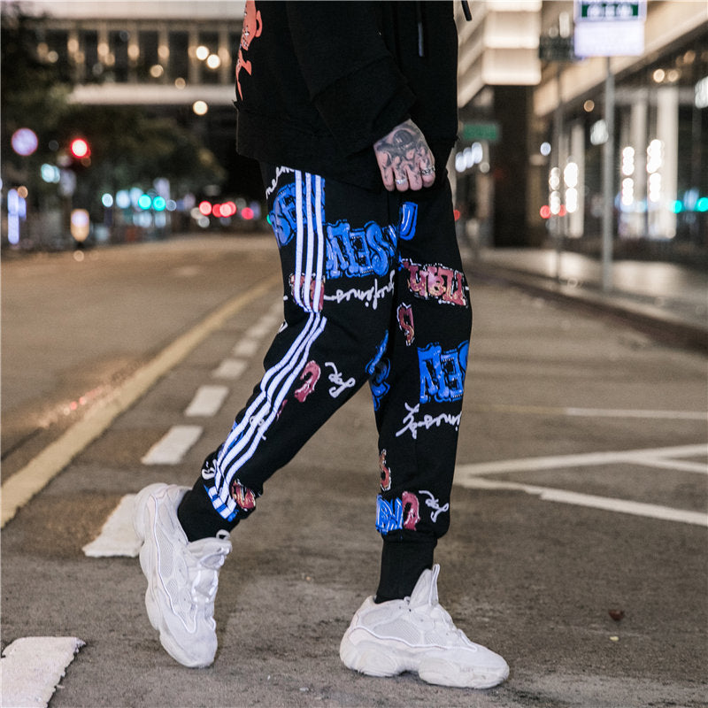 "RAFFA" CAMO COTTON PANTS