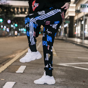 "RAFFA" CAMO COTTON PANTS