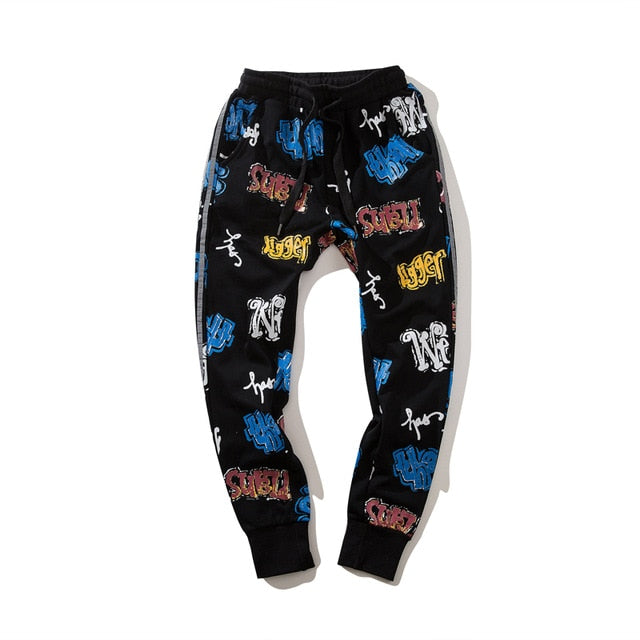 "RAFFA" CAMO COTTON PANTS