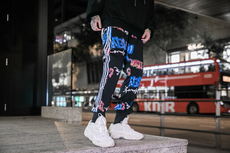 "RAFFA" CAMO COTTON PANTS