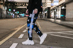 "RAFFA" CAMO COTTON PANTS