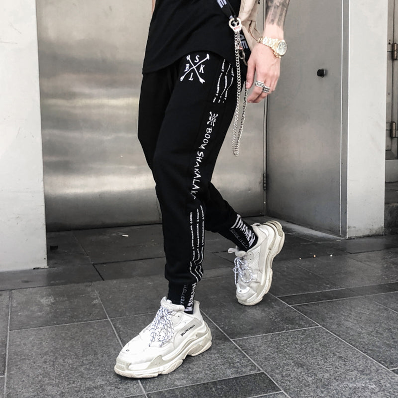 "BLACK FLAG" MESOL COTTON PANTS
