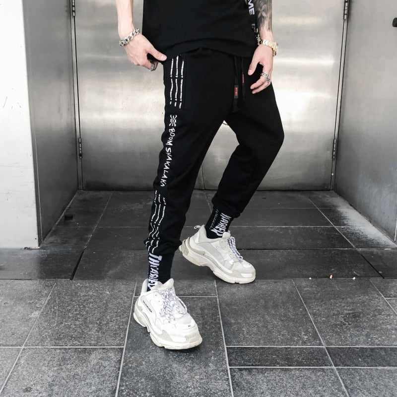 "BLACK FLAG" MESOL COTTON PANTS