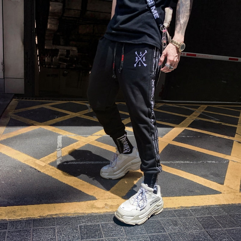 "BLACK FLAG" MESOL COTTON PANTS
