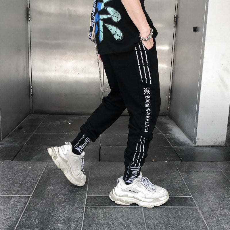 "BLACK FLAG" MESOL COTTON PANTS