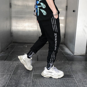"BLACK FLAG" MESOL COTTON PANTS