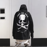 "X SKULL" HOODIE