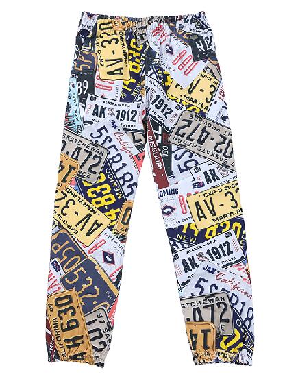 "AVENUE" MESOL COTTON TROUSERS