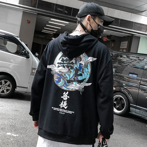 "FLYING KANJI" HOODIE