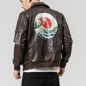 Sea Leather Jacket